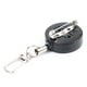 thumbnail image 5 of Eigraketly Hebilla retráctil Pin-tipo Retractor de cordón multifuncional Clip de acero inoxidable Zinger Tackle Suministros de Pescar Negro, 5 of 6