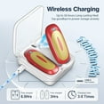 thumbnail image 5 of Hand Warmers Rechargeable with 10000mAh Charging Case, 2000mAh Portable Hand Warmers 2 Pack, Reusable Electric Pocket Heater for Hunting, Portable Heater Gifts for Christmas,Outdoor,Camping, 5 of 9