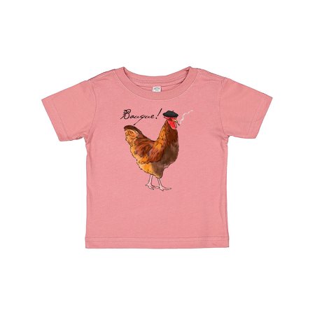 

Inktastic French Rooster says Bauque! Gift Baby Boy or Baby Girl T-Shirt