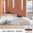thumbnail image 3 of Brown Boho Geometric and Plant Pattern Door Rugs,Washable Non Slip Door Mats Indoor,Decorative Door Mats,Entry Mat Indoor for Entrance,Bedroom,Kitchen,Bathroom,17"x30", 3 of 6