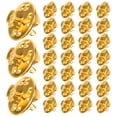 thumbnail image 2 of SHISUYAN 50Pcs Locking Pin Back Replacement Back Locking Craft Making Clutch Back, 2 of 8