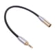 thumbnail image 5 of Cable auxiliar de 3 m con núcleo de cobre completo macho Kuymtek a Mini Cable adaptador XLR con protector de papel de aluminio Cable adaptador para Audífonos de cám, 5 of 7