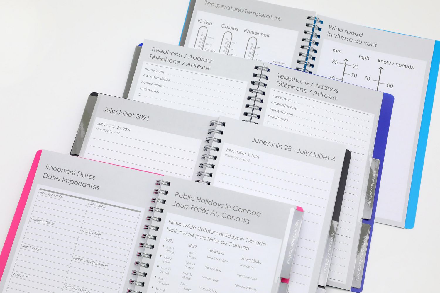 MEDIUM DATED POLY PLANNER