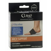 Curad Arch Support with Microban, Black, Universal
