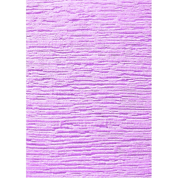 Ahgly Company Indoor Rectangle Solid Purple Modern Area Rugs, 2' x 4'