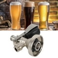 thumbnail image 4 of G Type Beer Keg Coupler, Brass Body Healthy Beer Keg Tap Coupler Precise Casting  for Bar, 4 of 8