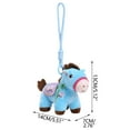 thumbnail image 3 of Year of the Horse 2026 Embroidered Hanging Ornament | Lucky Colorful Pony Charm • Double-Sided Satin Stitch • 9cm Lightweight Plush with Gold Tassel • Lunar New Year Décor or Car Mirror Gift, 3 of 7