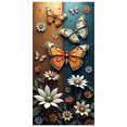 thumbnail image 3 of Spring Themed Floral Butterfly Background Banner Party Decorations Backdrop Photography Props Garden Party Celebrations Outdoor Gatherings Festival Decor, 3 of 8
