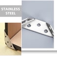 thumbnail image 4 of 10pcs Triangle Corner Bracket Angle Connectors Furniture Supports Corner Braces, 4 of 10