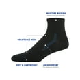 thumbnail image 2 of Gildan Men's Active Flat Knit Ankle Socks, 6 Pairs, 2 of 5
