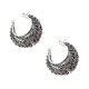 thumbnail image 1 of unbranded Pendientes De Negro Para Mujer De Aleación Premium Estilo Étnico Retro Únicos Para Fiestas Y Uso Diario, 1 of 8