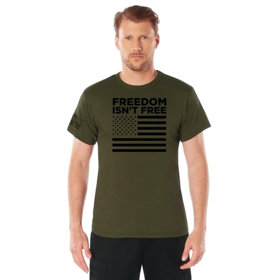 Rothco Freedom Is not Free Flag T-Shirt 27080 - M