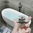 thumbnail image 7 of LEKEYE Tub Stopper | Shower Drain Hair Catcher | Pop-up Drain Stopper with Strainer | Bathroom Bathtub Plug | Drain Protector for 1-1/2 to 1-3/4" Bath Drain Hole, 7 of 7