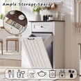 thumbnail image 7 of SinCiDo Kitchen Tilt Out Trash Can Cabinet, 10 Gallon Farmhouse Wooden Trash Garbage Can with Drawer, 7 of 7