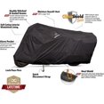 thumbnail image 3 of Dowco Guardian 50021-00 Weatherall Plus Funda Impermeable Para Motocicleta Para Interiores Y Exteriores Ez Zip: Negro Xx-Large, 3 of 5