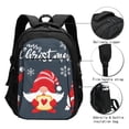 thumbnail image 3 of Disketp Cute Christmas Gnomes (2) Mochila de Viaje Estampada para Laptop con Puerto de Carga USB, Mochila Impermeable para Computadora – Regalo para Hombres y Mujeres, 3 of 7
