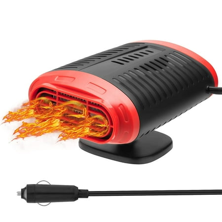 Car Heater - 2022 New Upgrade 2 in1 Fast Portable Car Heater Defroster,  360°Rotation 150W 12V Heating Fan Defroster Demister for Auto, Air  Conditioners, SUV, Taxis, Jeeps, Trucks (Blacku0026Red) | Walmart Canada