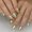 No tools, variant on Daily pure desire style lime green electroplated short oval press-on nails, skin-flattering solid color nail art, 32-piece detachable