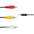 thumbnail image 3 of [3 Pack] Câble Audio-Vidéo Jack 3.5mm vers 3 RCA, 3 of 6