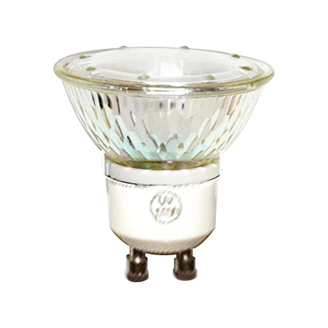 GE 35Watt EQ Dimmable Halogen GU10 indoor Floodlight, Flood Light Bulbs (3Pack), Bright White