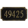 thumbnail image 1 of Special Lite Products MP-454-CP Side Mounting Address Plaques, Copper, 1 of 7