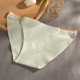 thumbnail image 3 of Gibobby Ropa interior bikini elástica para mujer Calzoncillos huecos de seda de hielo a rayas sexis a la moda, bragas de mujer con rosca en las nalgas(Verde， L), 3 of 5