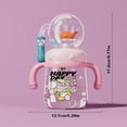 thumbnail image 3 of Dusknt Children'S Water Cup Whale Spray Baby Straw Cup Pink A, Glass&Bottle,Drinking Cup with Squirt 2025 New Cute Cup Water Bottle Spray Sippy Cup Leak Proof Weighted Cup for Kids 220Ml, 3 of 5