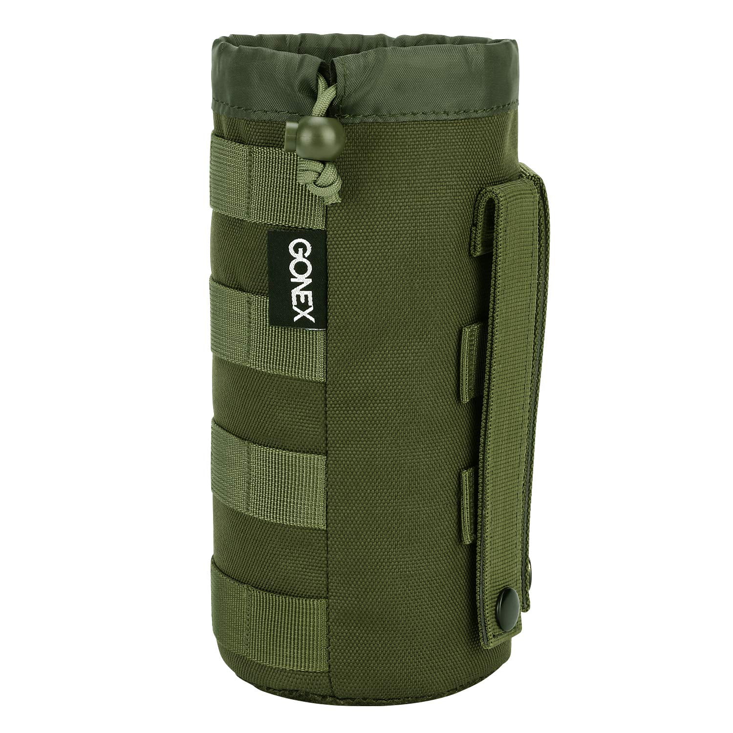 Gonex Tactical Molle Water Bottle Pouch H2O Hydration Carrier with Accessory Pouch