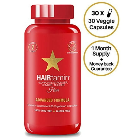 Fast Hair Growth Biotin Vitamins 30 Capsules