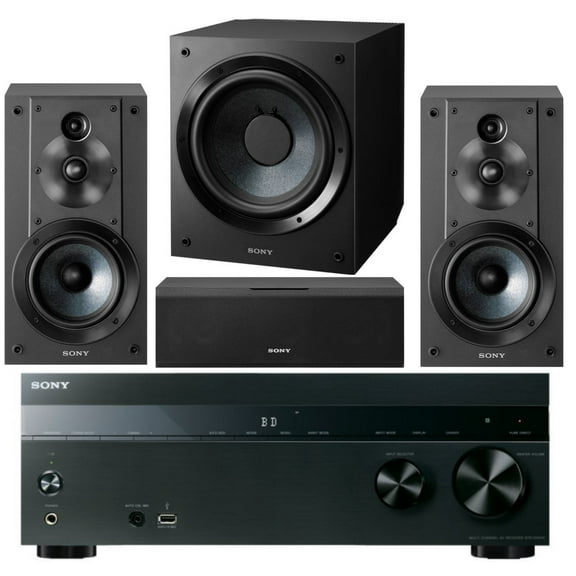 Sony 725 W 52 Channel Home Theater Systems, Black