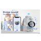 thumbnail image 1 of 15W 5 in 1 Charger Magnetic Night Lights Bluetooth Speaker White, 1 of 5