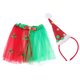 thumbnail image 1 of KAKOWELY Conjunto de 2 faldas de malla para el Día de San Patricio para niñas, disfraz de cosplay para fiesta, 1 of 4