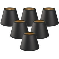 Royal Designs, Inc. True Bell Clip On Chandelier Shade CS-201BL-6, Burlap, 3 x 5 x 4.5, Pack of 6