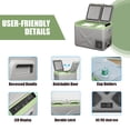 thumbnail image 2 of Alpicool XD45 Portable Fridge 12 Volt Car Refrigerator 34 Quart Fast Cooling Freezer for Fishing, Camping, RV, Truck, Boat-12/24V DC, 2 of 6