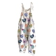 thumbnail image 2 of Overalls for Women 2026 Trendy Printed Casual Sleeveless Comfy Loose Fit One Piece Overalls Plus Size Jumpsuit, 2 of 4