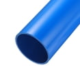 thumbnail image 1 of 81.4mm ID 90mm OD 500mm Blue PVC Pipe Rigid Water Pipe Drain Pipe, 1 of 6
