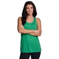 thumbnail image 2 of RBX Active Women's Twist Back Soft Relaxed Tank Top Tunic, 2 of 5