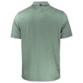 thumbnail image 3 of Men's Cutter & Buck Green/White Athletics Forge Eco Double Stripe Stretch Recycled Polo, 3 of 3