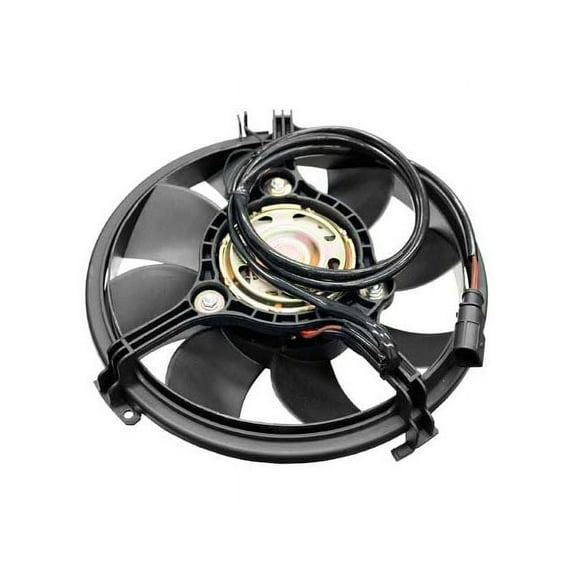 A/C Condenser Fan Assembly - Compatible with 1999 - 2001 Audi A6 Quattro 2.8L V6 2000