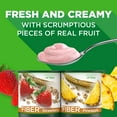 Activia Fiber Strawberry and Pineapple Probiotic Yogurt, Probiotic
