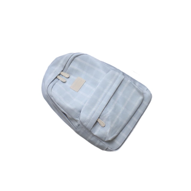 Qarigey a cuadros para mujer, escolar para estudiantes, informal para teléfono de gran capacidad para niñas, para viaje Mochilas Agua Azul Qarigey AP019063-05