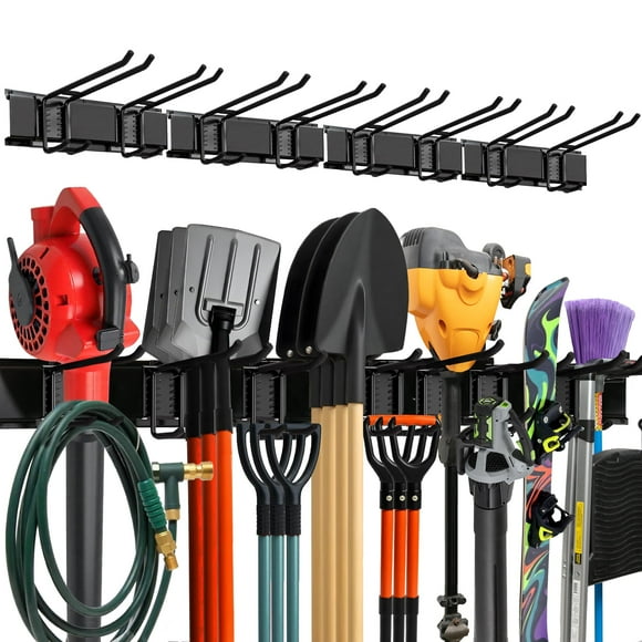 Organizador de pared para garaje TIDYME 64, estante de almacenamiento de herramientas pesadas