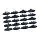 thumbnail image 5 of 20 insertos para gorras de béisbol, cómodos forros para gorras de golf para adultos. Negro 29cmx12.5cm, 5 of 9
