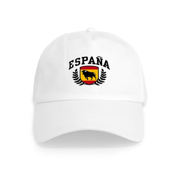 CafePress - Espana Cap - Adjustable 100% Brushed Unisex Casual Cotton Baseball Cap, Beige, 1