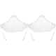 thumbnail image 3 of Protector Facial Protector Facial Transparente Protector Facial Con Gancho Para La Oreja 2 Piezas Protector Facial Transparente Gancho Para La Oreja Lente Transparente A Prueba De ANGGREK Otros, 3 of 8