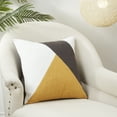 thumbnail image 3 of Saro Lifestyle Geometric Color Burst Throw Pillow Cover, 3 of 3