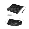 thumbnail image 5 of USB 3.0 External CD-ROM DVD-RW VCD Player Optical Drive Writer for PC Computer - White, 5 of 5
