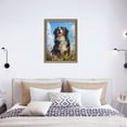 thumbnail image 6 of 500-Piece Wooden Jigsaw Puzzle for Adults & Families - Bernese Dog Flowers Sky Clouds , Fun & Educational Brain-Teasing Game, Artistic Home Decor, 6 of 7