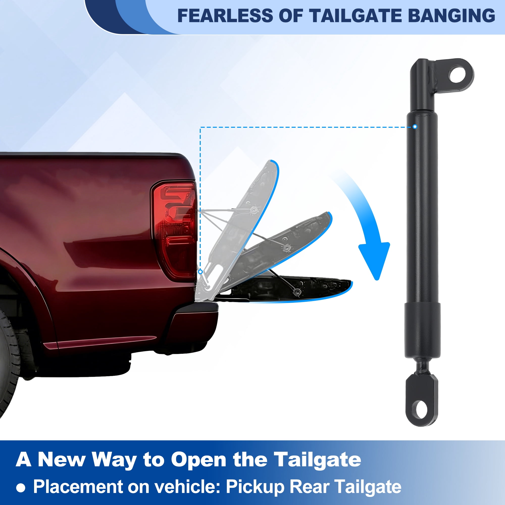 Unique Bargains Tailgate Assist Damper Strut for Toyota Tacoma N140-N190 95-04