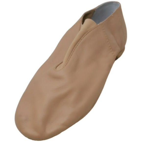 Bloch Women's Super Jazz Shoe Tan Ankle-High Leather DAnce - 7.5M